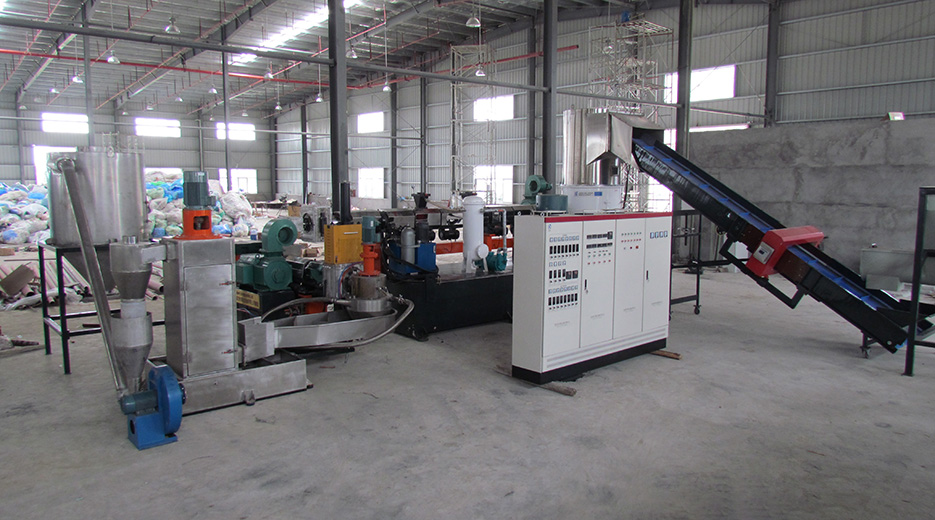 PP_PE Film granulating machine linya